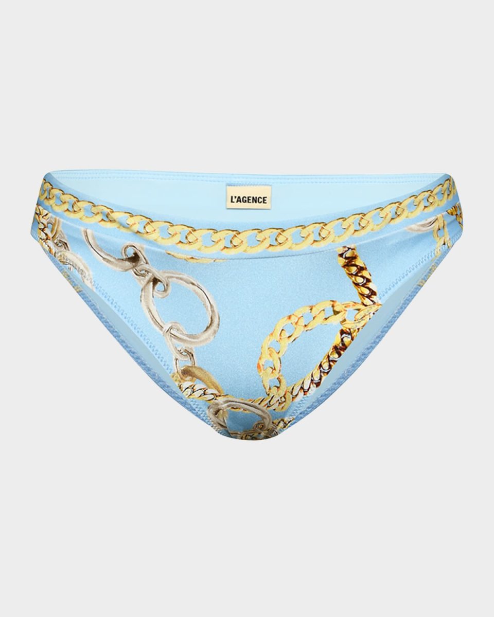 Nicole Oversized Chain Classic Bikini Bottoms